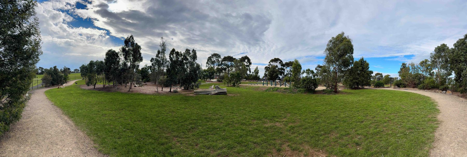 Panoramic view of Lara Dog Park